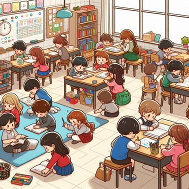 Classe primaire différenciation personnalisation autonomie travail r